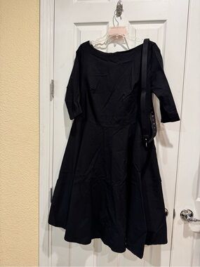 Unique Vintage Black Devon dress